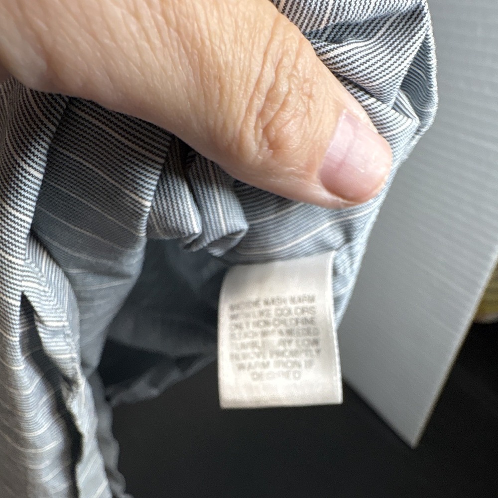 Router And York Men's Short Sleeved Stripe Shirt Size Xl - Picture 5 of 5